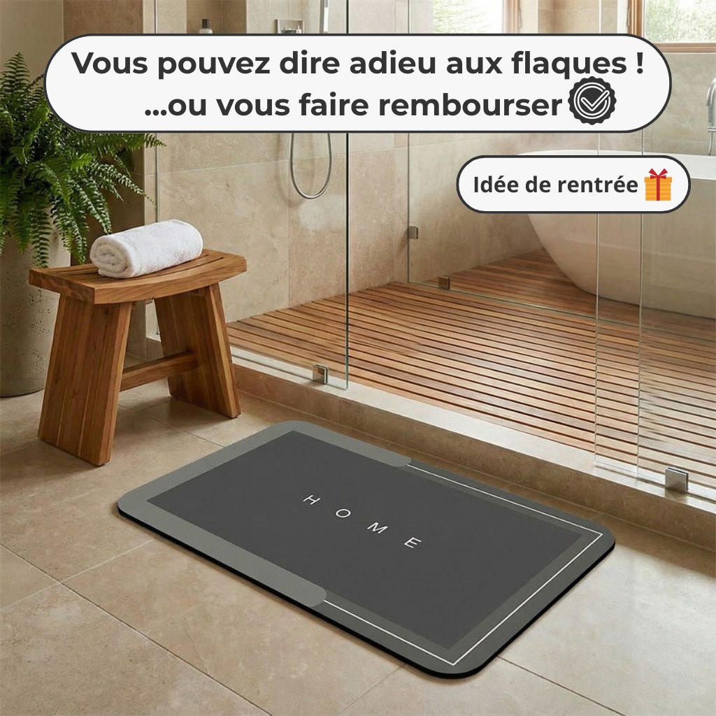 Tapis Bain Diatomite